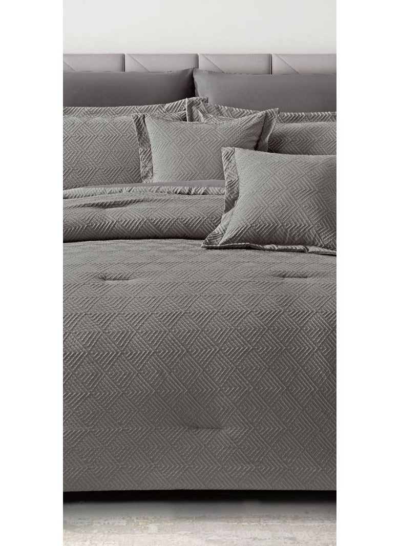 مارك مفرش نفرين صيفي بتصميم حصري منقوش ليضيف الجمال إلى غرفتك من المايكروفايبر مقاس 240*260 سم - Image 3