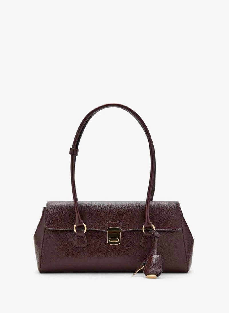 MANGO City shoulder bag with flap