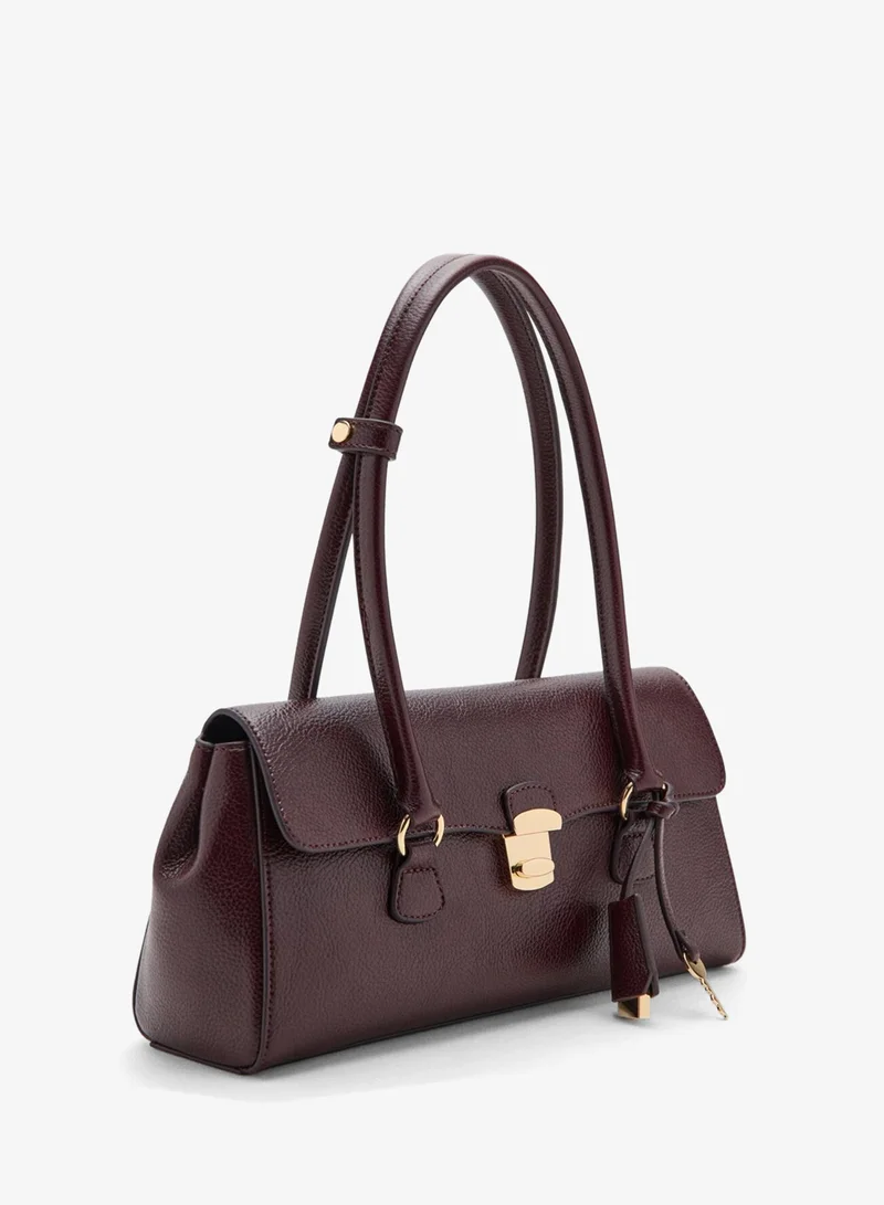 MANGO City shoulder bag with flap