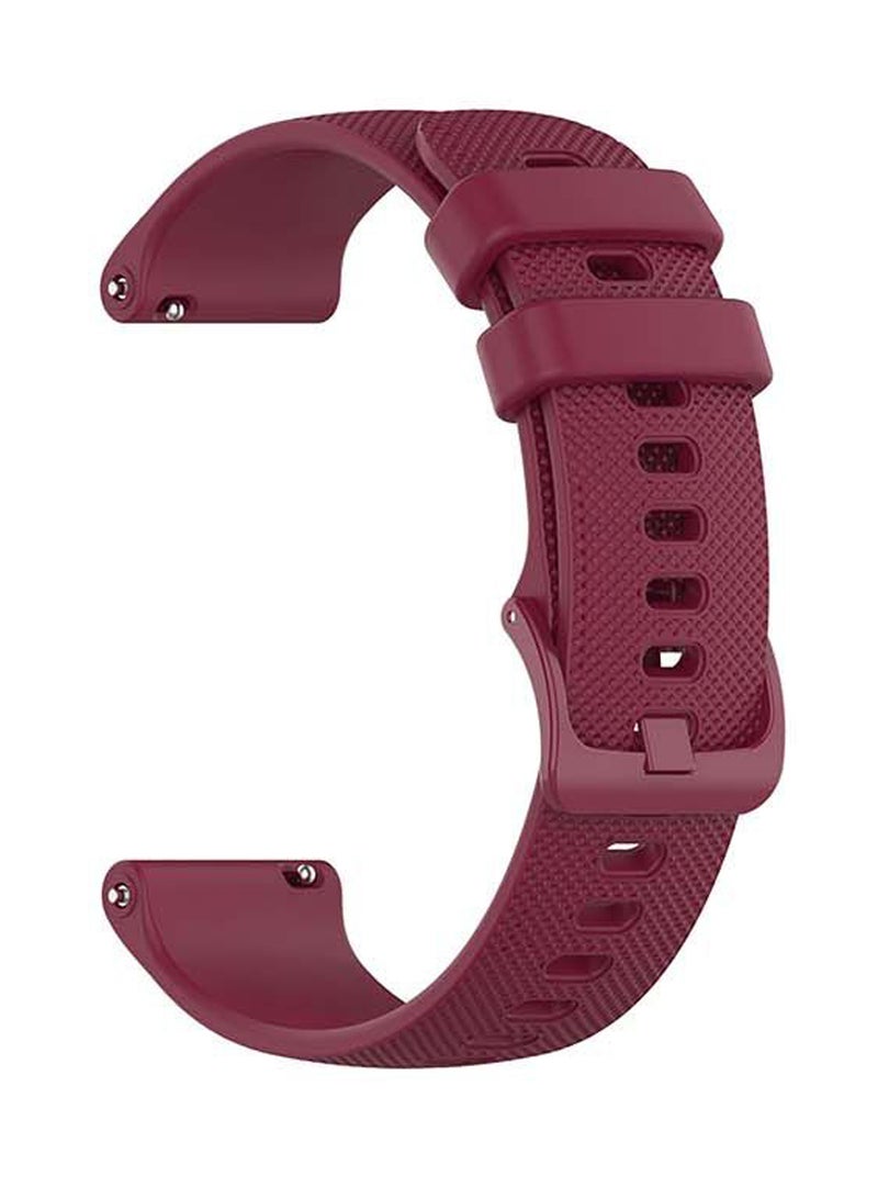 Perfii Official Solid Silicon Replacement Band 20 mm For Huawei Watch GT 2 Brown - Image 1