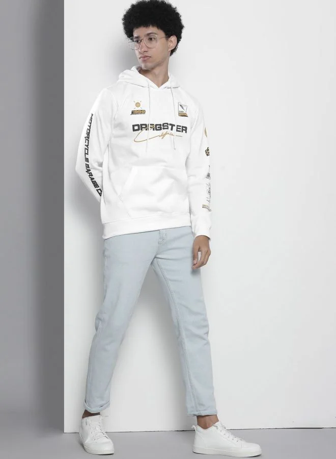 The Indian Garage Co  The Indian Garage Co Men Regular Fit Printed Round Neck Full Sleeves Sweatshirt  | Best Price UAE