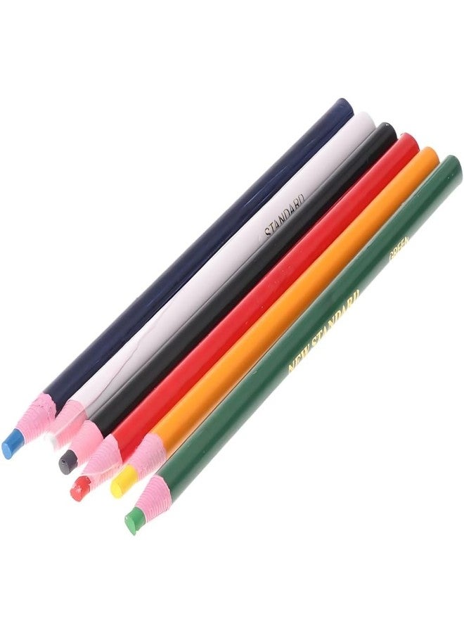 Zenarao Markers Grease Pencils - 6Pcs Multi-Surface Wax Markers for Glass, Metal, Plastic - Non-Sharpening Peel Off Marker, Grease Wax Pencil - Image 2