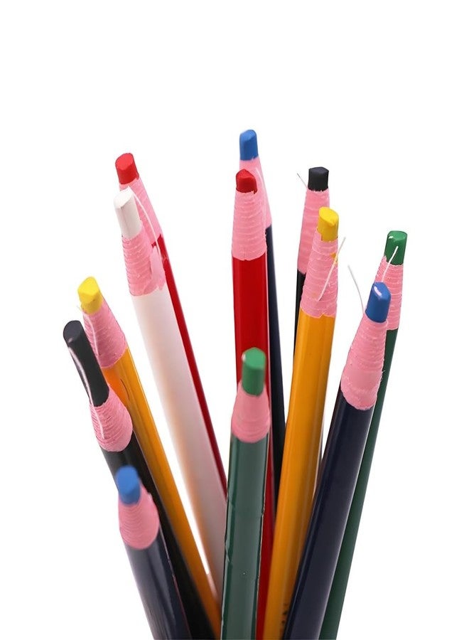 Zenarao Markers Grease Pencils - 6Pcs Multi-Surface Wax Markers for Glass, Metal, Plastic - Non-Sharpening Peel Off Marker, Grease Wax Pencil - Image 3