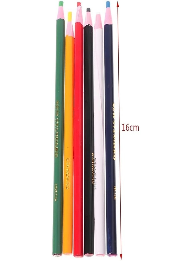 Zenarao Markers Grease Pencils - 6Pcs Multi-Surface Wax Markers for Glass, Metal, Plastic - Non-Sharpening Peel Off Marker, Grease Wax Pencil - Image 5