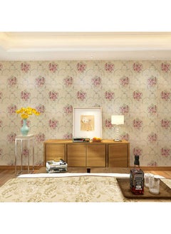 Wolpin Wall Stickers DIY Wallpaper (45 x 500 cm) Floral Damask Self Adhesive, Living Room, Bedroom, Sofa Background Decal, Mustard Yellow - pzsku/Z42D8E5E19328A8308020Z/45/_/1738306535/fdb7914d-04ea-437d-ac2f-d6cd845fc472