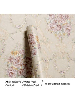 Wolpin Wall Stickers DIY Wallpaper (45 x 500 cm) Floral Damask Self Adhesive, Living Room, Bedroom, Sofa Background Decal, Mustard Yellow - pzsku/Z42D8E5E19328A8308020Z/45/_/1738306552/278c6e93-778a-47f9-8dee-fc6ee4e37cd3