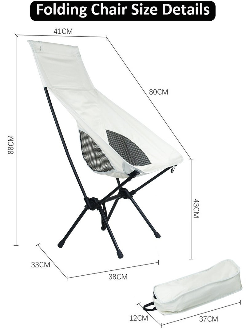New Portable Folding Chair With Carry Bag - Outdoor Seating Chair - Camping Chair - Beach Chair - Lawn Chair - Lightweight and Compact in Size - Suitable For Outdoor Trips, Picnic, Beach and Activities  - Image 4