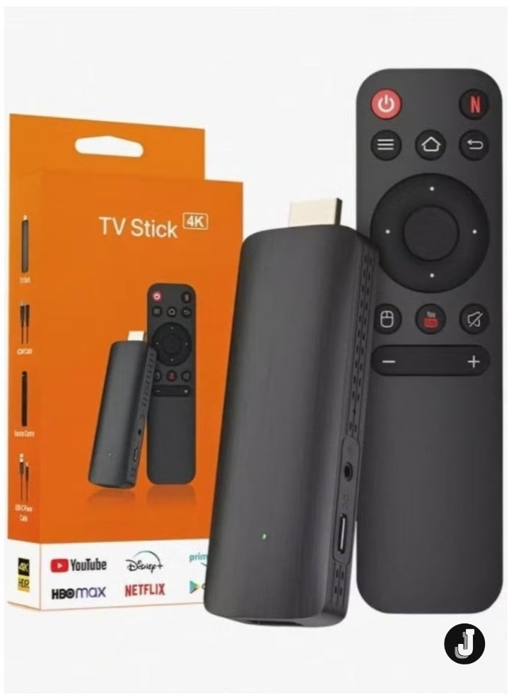 JAJEEK "TV Stick TVR3 Remote Control, 2GB RAM + 16GB ROM, 1080P HDR, 4K Portable Streaming Media Player, Android 12.1, Quad-Core, 4G/5G WiFi, Google Assistant"  - Image 1