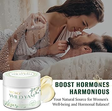 BODY JUICE OIL Wild Yam Cream Wild Yam Cream for Hormone Balance Women Organic Wild Yam Cream for Perimenopause Menopause Support for All Skin Types - Image 3
