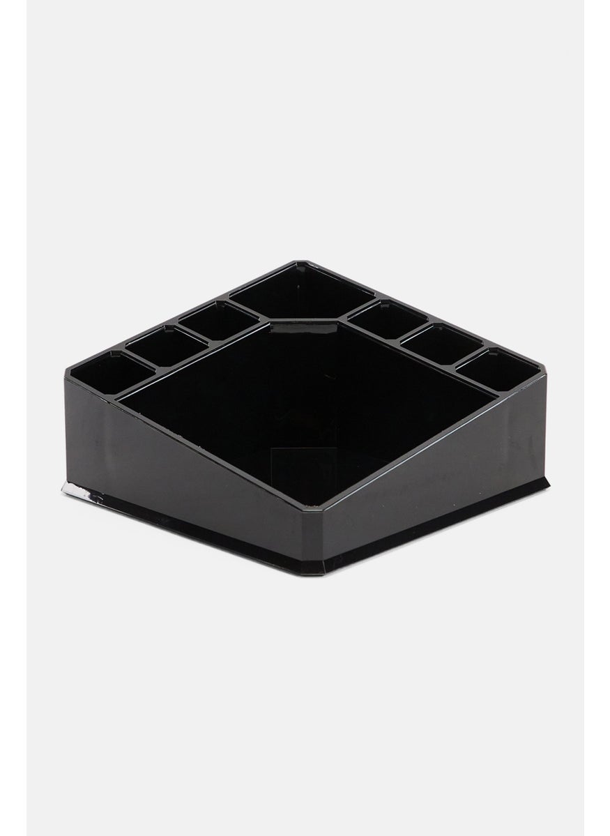COMPACTOR Cosmetic Organizer14 H x 14 L x 7,2 W cm, Black  - Image 1