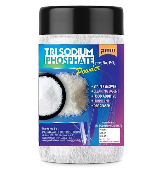 Pmw - TSP - Jar Pack - Trisodium Phosphate - Na3PO4 - For Cleaning & Washing Powder Preparation - 500 G - Image 4