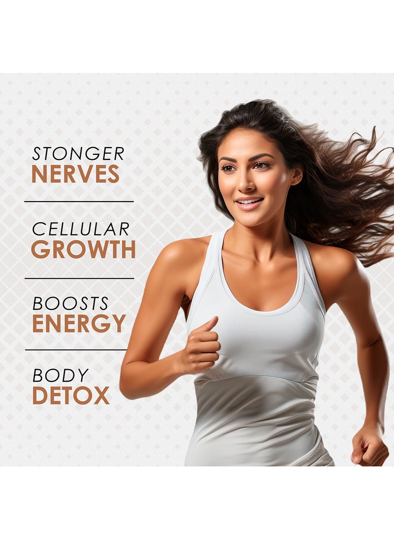 ambrosial - Vitamin B12 1000 mcg + 500 mcg Folic Acid High Strength 1500 mcg b12 vitamin & Folic Acid Reduction of Tiredness & Fatigue B12 Supplement for Immune System & Energy 60 Vegan Capsules - Image 1