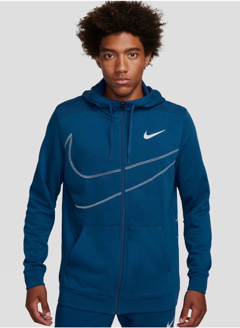 Nike - Dri-Fit Fleece Energy Zip Through - Image 1