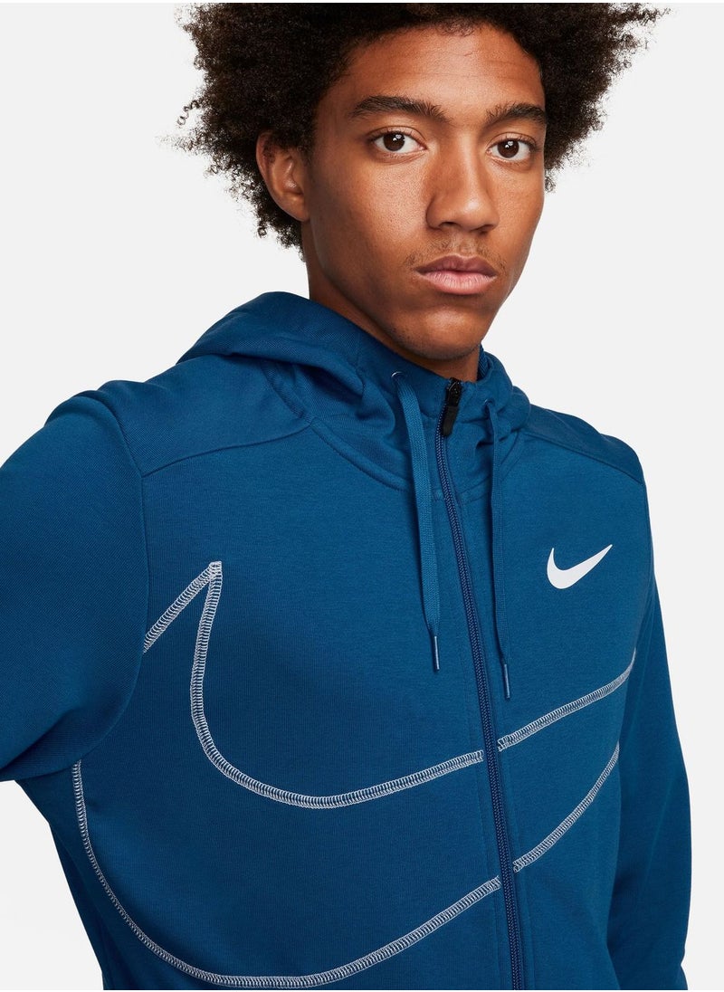 Nike - Dri-Fit Fleece Energy Zip Through - Image 1