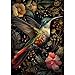 PICKFORU Vintage Hummingbird Puzzles for Adults 1000 Pieces Colorful Flower Hummingbird Jigsaw Puzzles with Animals Beautiful Bird Floral Impossible Nature Art Themed Puzzle Hard Challenging for Adults - Image 2