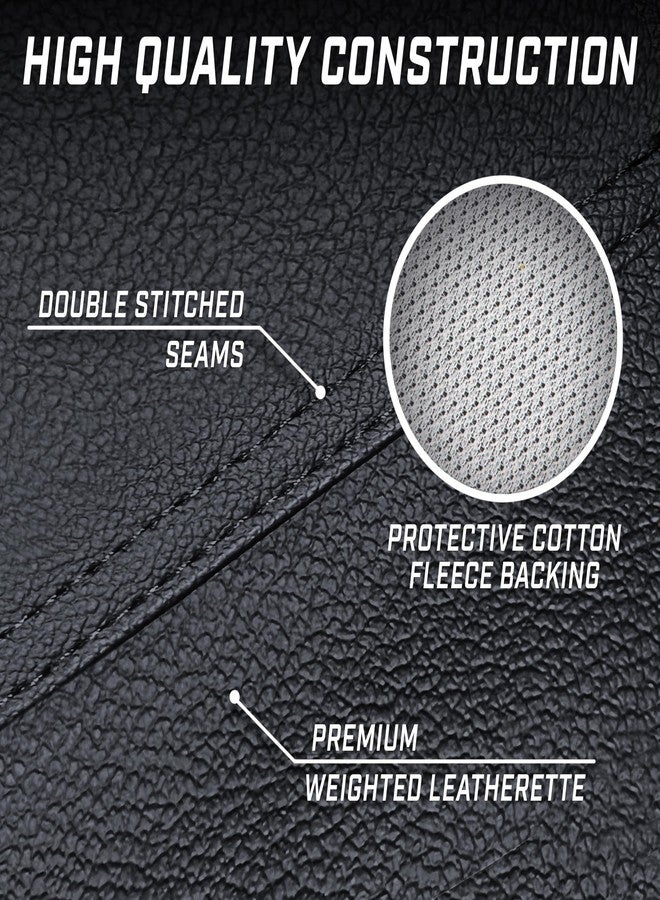 GoSports 7 ft Premium Leatherette Pool Table Cover - Waterproof & Tearproof - Heavy Duty Indoor & Outdoor Billiard Table Cover - Image 5