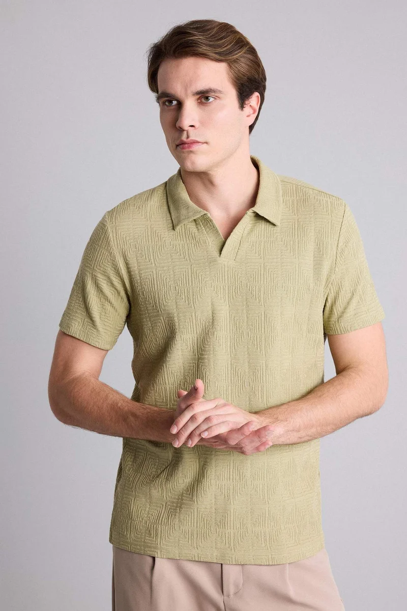Defacto Cotton Regular Fit Polo Shirt