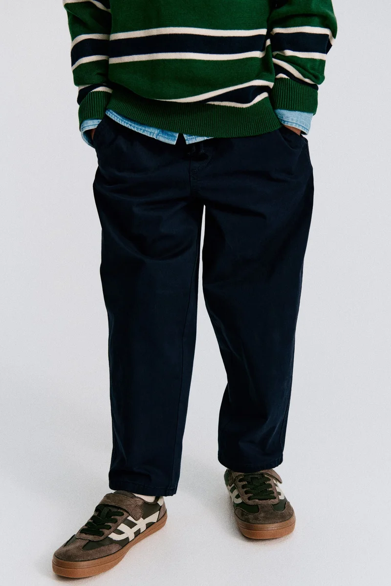 H&M Cotton twill joggers
