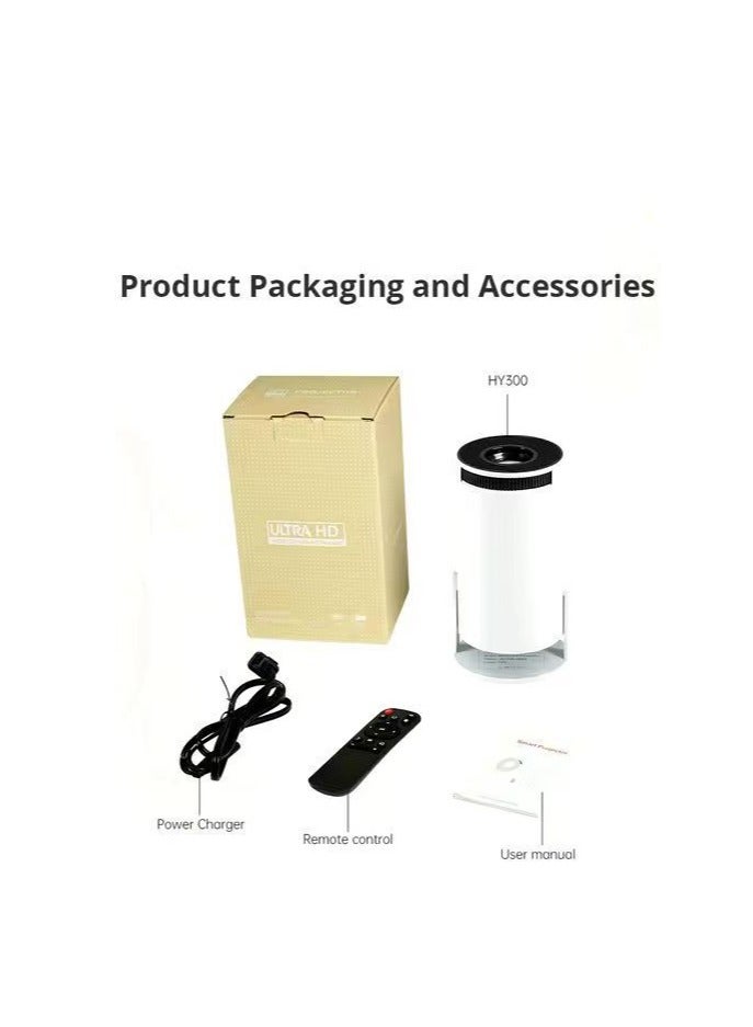 Projector 4K Mini Wireless Home Theater — High Brightness Portable for Movies, Gaming & Presentations - Image 4