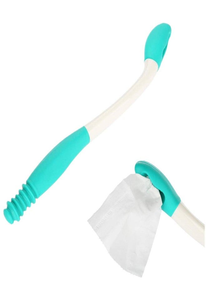 DPOWERFUL Self Wipe Assist Bottom Wiping Toilet Aid Self Wipe Assist Tissue Holder Tool Long Reach Toilet Tissue Grip Motion Assistance Supplies - Image 1