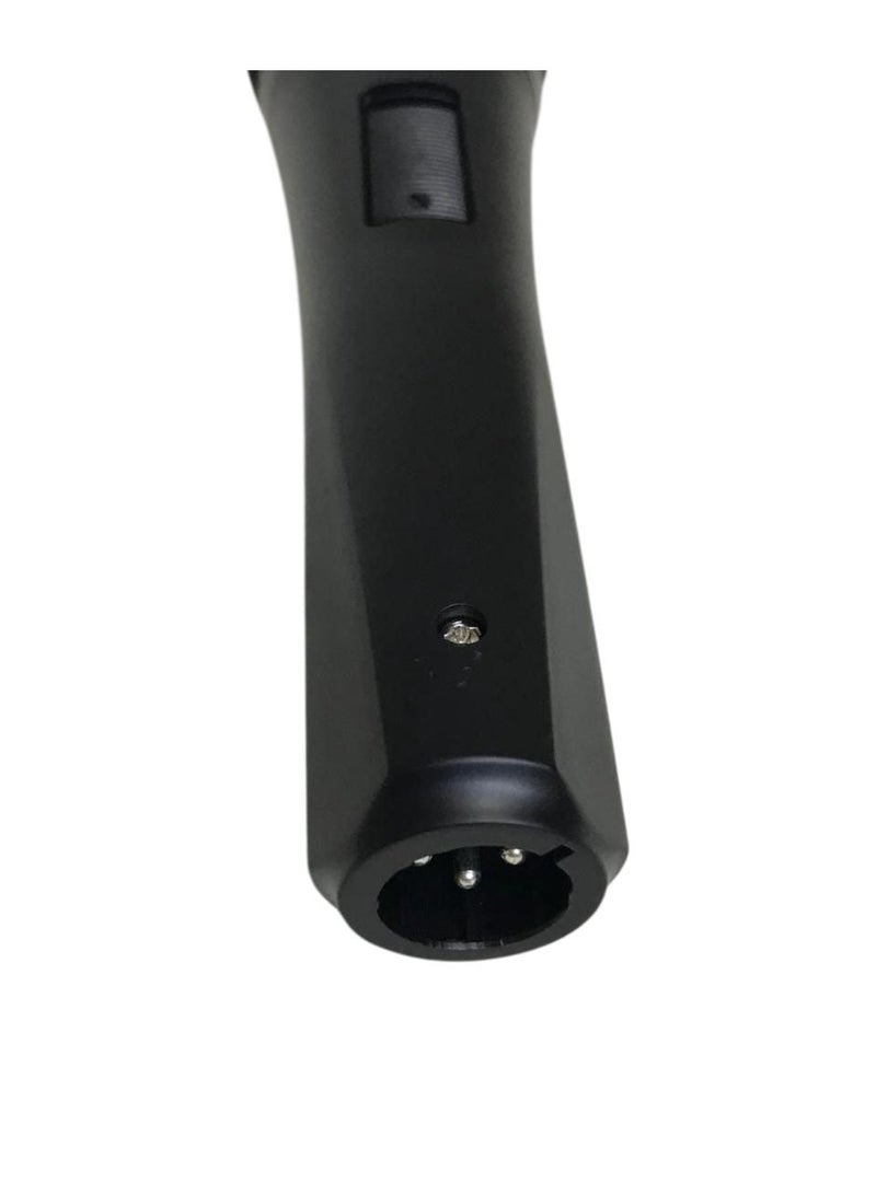 Professional Dynamic Wired Microphone – High-Quality Clear Sound for Karaoke & Recording, Handheld Design with 2m Cable, 6.5mm Jack Connector, Black Color - Image 5