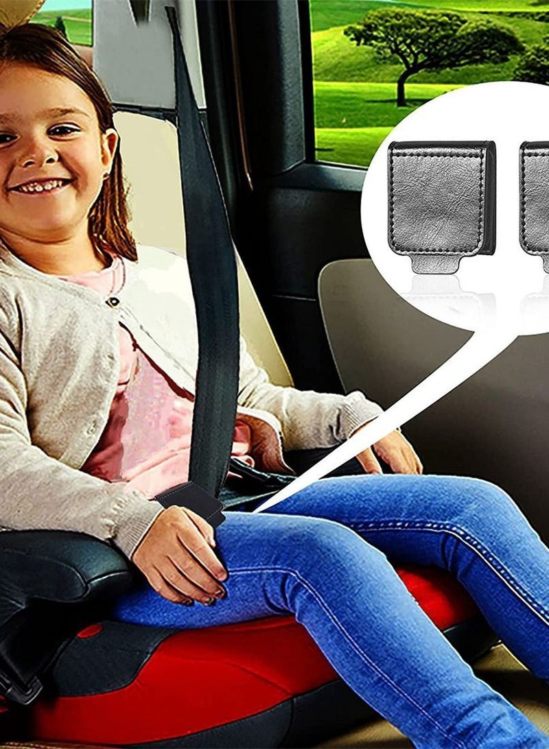 Y&D 2 Pack Seatbelt Adjuster Clip, SYOSI Universal Comfort AUTO Shoulder Neck Strap Positioner Locking Clip Protector  - Image 5