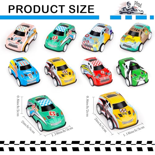 Adecortalk 36PCS Mini Pull Back Cars for Kids Toddlers 35 48 Years Old Racing Cars Party Favors Bulk Vehicles Set Classroom Prizes Box Pinata Fillers for Boys and Girls - Image 5