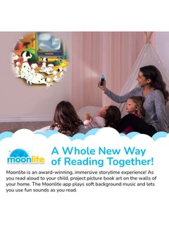 Moonlite Storytime Storybook Reels, 3 Story Set, The Lion King, 101 Dalmatians, Mulan, Digital Stories For Projector, Toddler Early Learning Gifts For Kids Ages 1 Year And Up  - Image 3