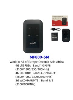 General Wireless Adapter, Support All 4G/5G SIM Networks, Rechargeable Battery WiFi Hotspot, Portable WiFi Adapter for Mobile Phone, Laptop, Desktop Tablet  - Image 2