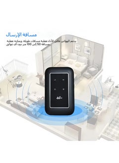 General Wireless Adapter, Support All 4G/5G SIM Networks, Rechargeable Battery WiFi Hotspot, Portable WiFi Adapter for Mobile Phone, Laptop, Desktop Tablet  - Image 5
