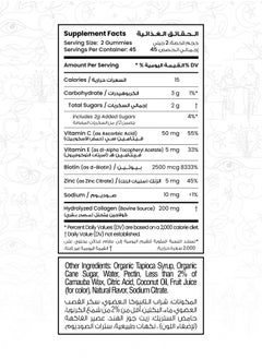 Oh My Oh Collagen Supplement - Hair Skin and Nails Gummies for Women and Men - 90 Gummies  - Image 4