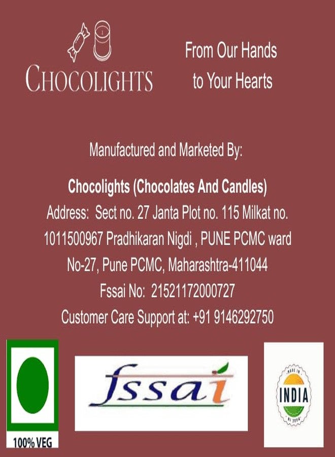 Chocolights Office Essential diwali hamper | Diwali Gift | 1. Homemade Chocolates in a potli- 08, 2. Mug-1, 3. Mix Dryfruits in a Tin Jar- 150g, 4. Decorative diyas- 2, 5. Bubble candle- 1, 6. Dryfruit chocolate bar-1, 7. Khadi Soap-1, 8. Dhup Sticks-1, 9. Pen Stand-1 - Image 3