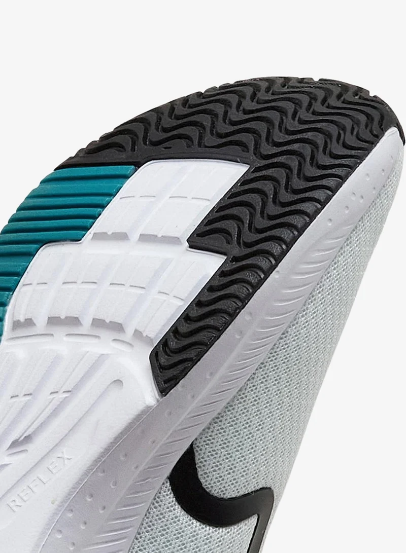 Campus Wht/Blk Men's White Low-Top Sneakers - Lightweight Shoes with Comfortable White Sole for Men | Best Price UAE