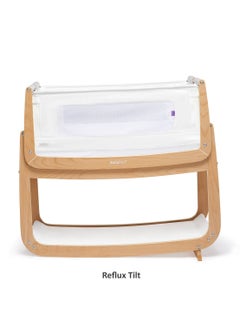 Snuz Pod4 Bedside Crib For Infant And Baby, Increased Air Flow For Better Sleep, 3D Breathable Mattress, Machine Washable Liner, Rocking Stand , From 0 To 6 Months , Dimensions L100 X 49 X H95 - Natural  - Image 5