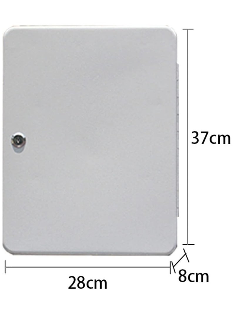 Generic - Key Cabinets 60 keys Lock Box for House Key - Iron Material Key Box for Wall with Key Hooks & Key Labels - Key Organizer Box and Safe for Car Real Estate Key Storage - Image 1