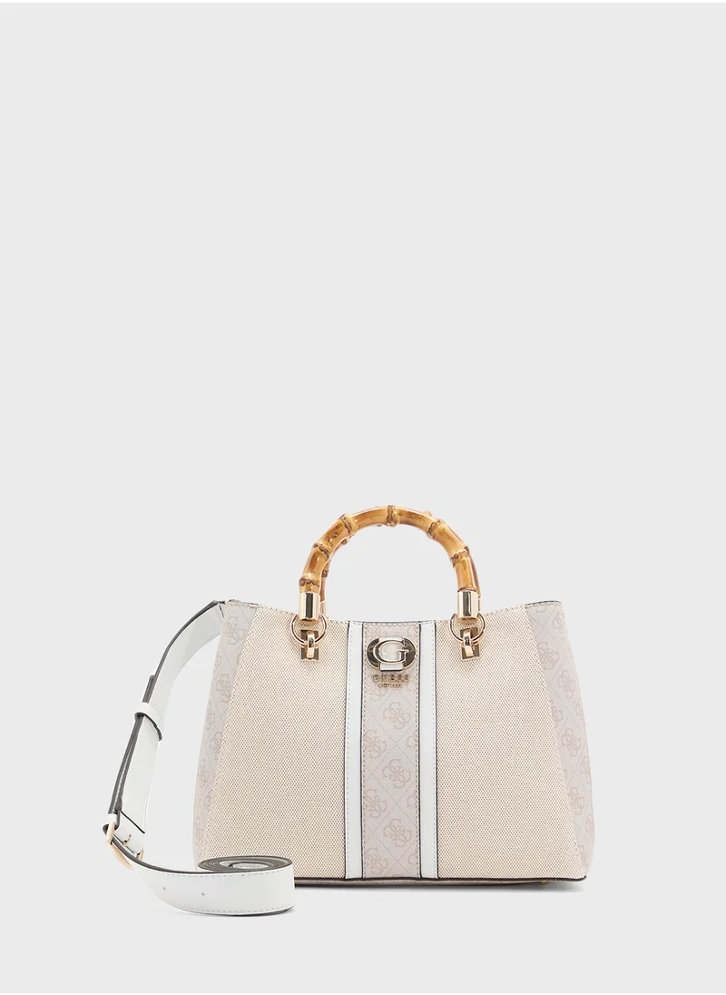 GUESS Kerima Bamboo Girlfriend Satchel