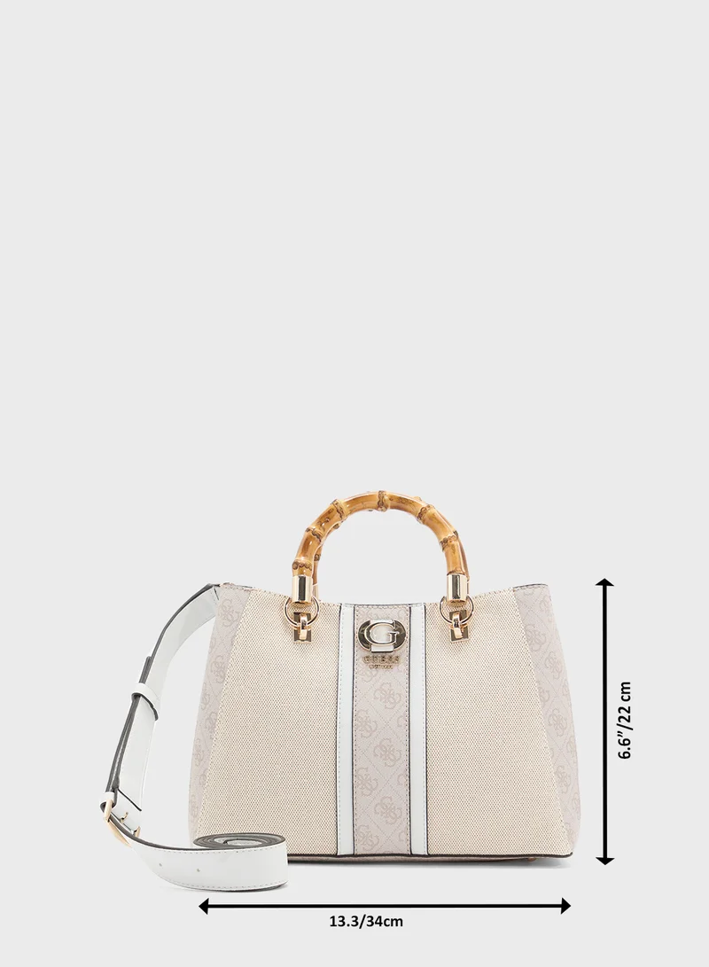 GUESS Kerima Bamboo Girlfriend Satchel