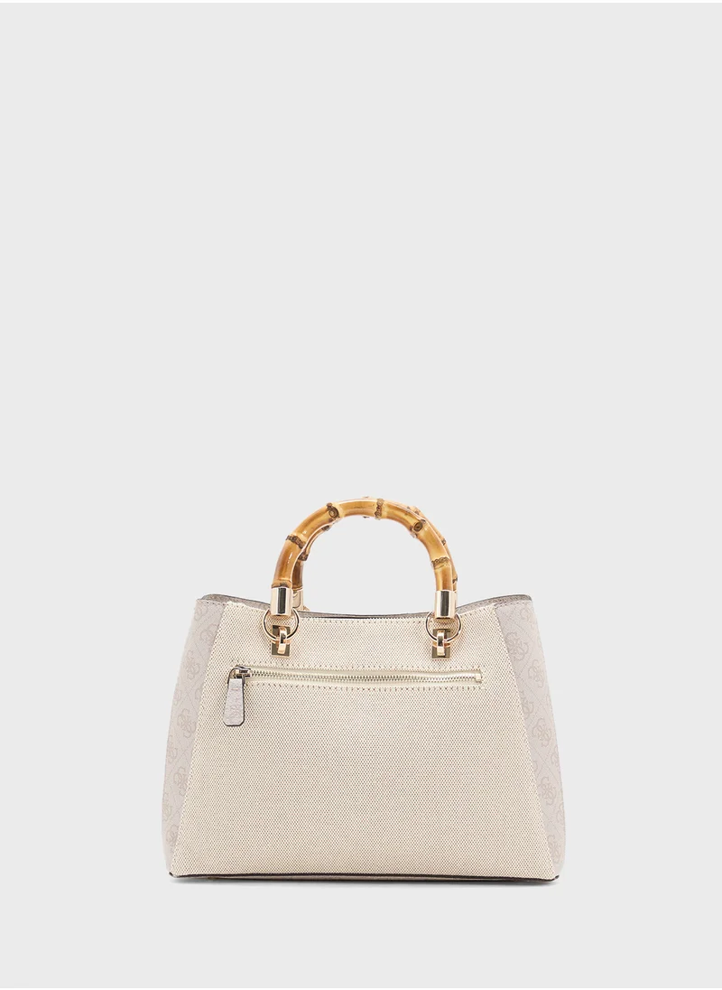 GUESS Kerima Bamboo Girlfriend Satchel
