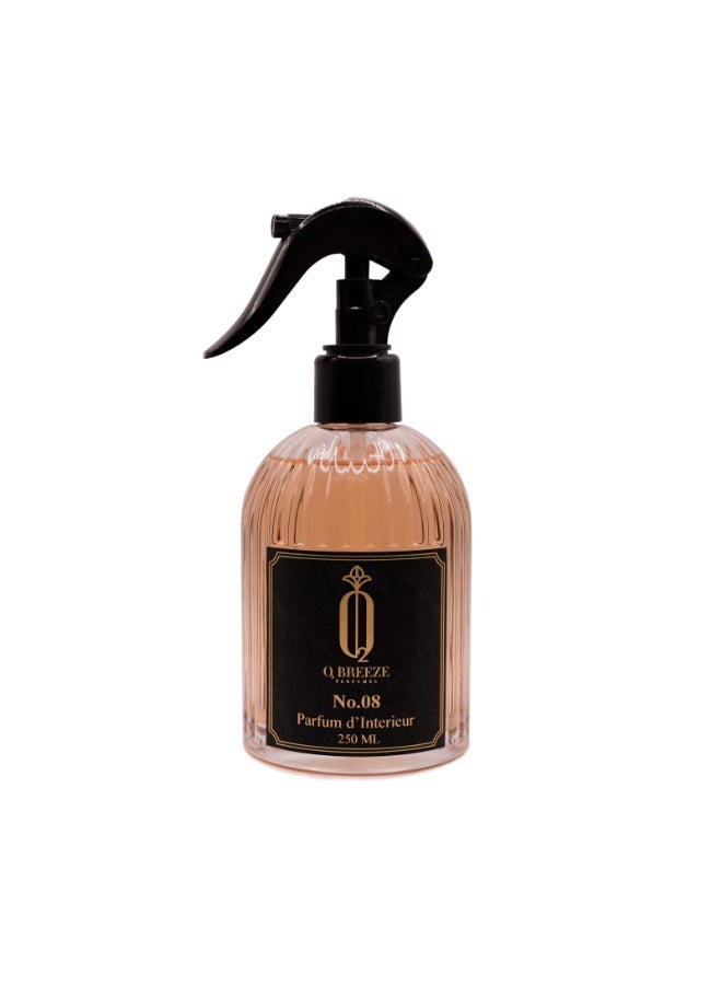 BREEZE PERFUMES Air Freshener Spray 250 Ml | Home, Room and Office | Premium Long-Lasting Freshness | No.08 - Image 1