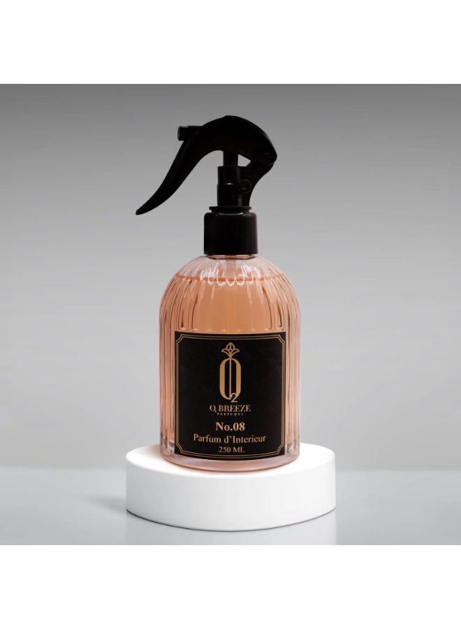 BREEZE PERFUMES Air Freshener Spray 250 Ml | Home, Room and Office | Premium Long-Lasting Freshness | No.08 - Image 2