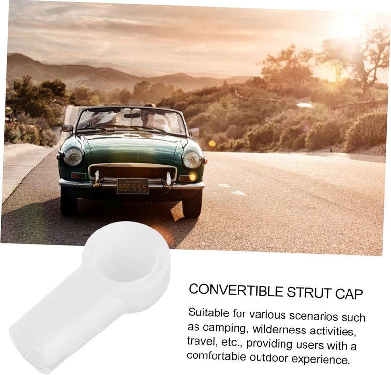 Car Convertible Top Holder Roof Brace Cap Weatherproof Design Easy to Install - Image 2