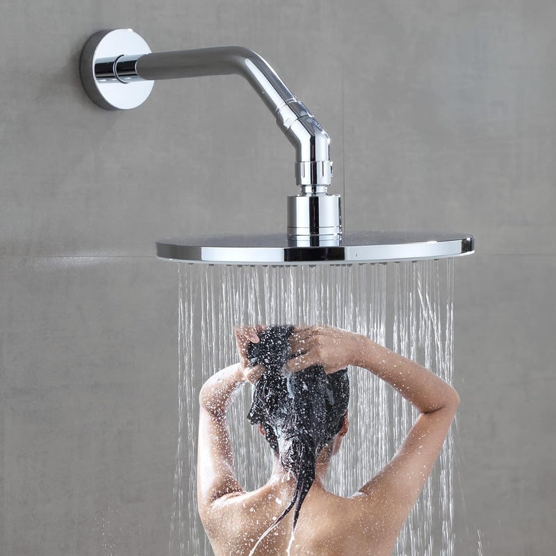 LUOFANT Shower Head Elbow Adapter, Shower Arm Elbow Adapter for Hand Showers and Wall-mounted Showers，Shower Arm Extension (135degree） - Image 3