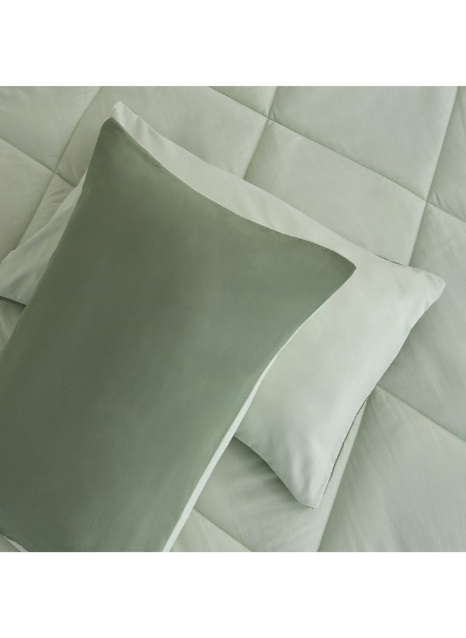 Home Box - Derby 3-Piece Reversible Microfiber King Comforter Set 240 X 220 Cm - Image 1