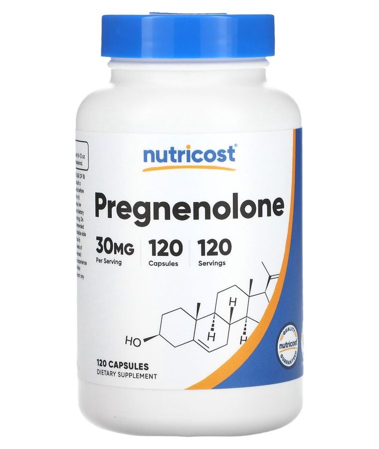 Pregnenolone 30 mg 120 Capsules