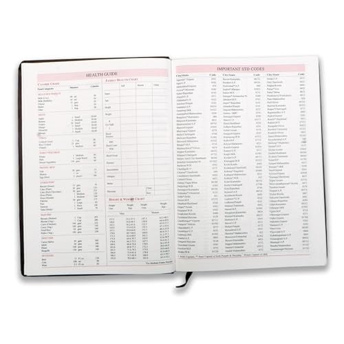 COI Dated 2026 12 Month Calendar Year Planner, Week-to-View Diary HardCover Gift for Office Home School Stationery - Image 5