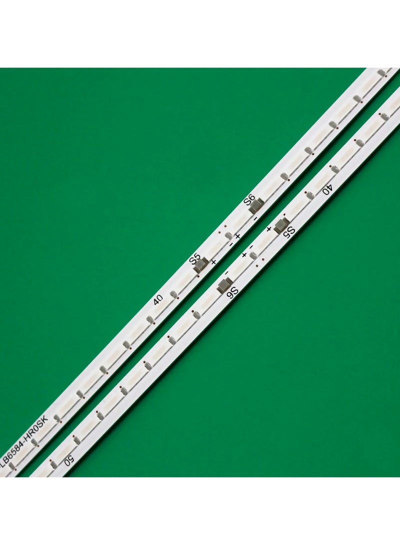 تي سي إل قطعتان من الإضاءة الخلفية LED لتلفزيون TCL مقاس 65 بوصة (65HR710S84A1، 65HR710S84A2 V0 65C815 7016 84) - Image 3