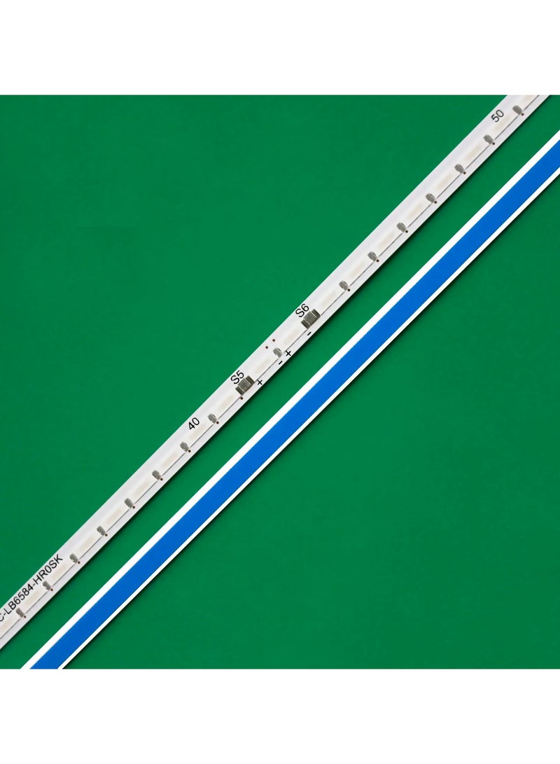 تي سي إل قطعتان من الإضاءة الخلفية LED لتلفزيون TCL مقاس 65 بوصة (65HR710S84A1، 65HR710S84A2 V0 65C815 7016 84) - Image 4