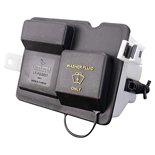 TRQ Windshield Washer Reservoir Compatible with 2003-2004 Ford Expedition Lincoln Navigator FO1288172 - Image 5