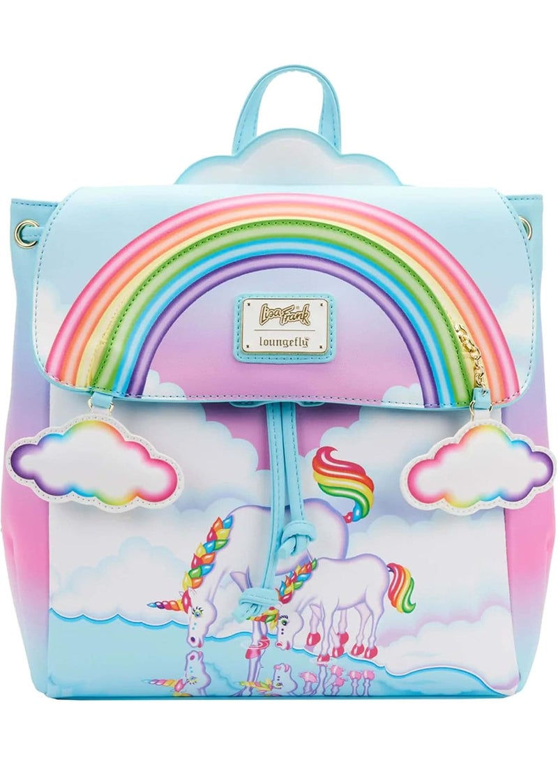 Loungefly Loungefly Lisa Frank Unicorn Reflection Mini Backpack Multi 140868  - Image 1