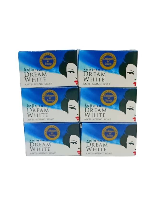 Kojie San Dream White Soap Set 6 Pieces - Image 1